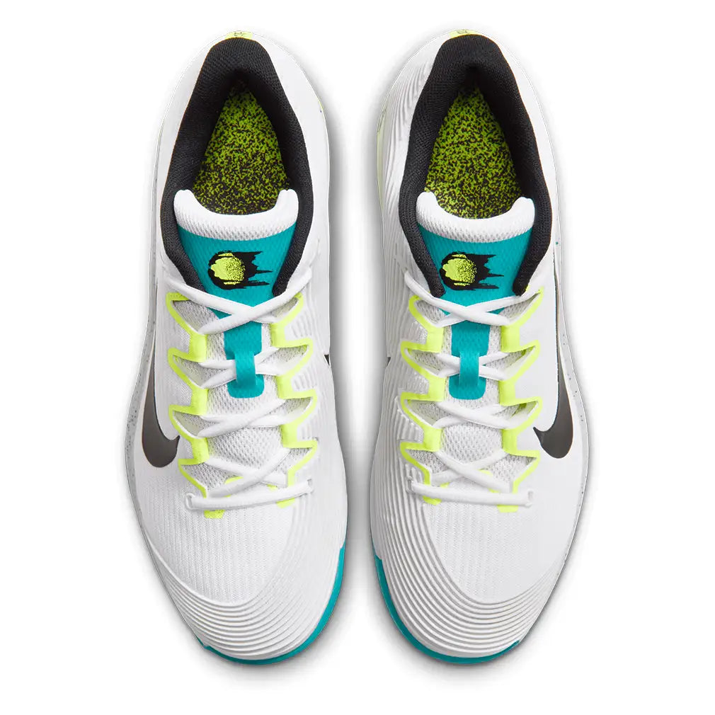 Men's Zoom Vapor 12 Shoes White and Volt