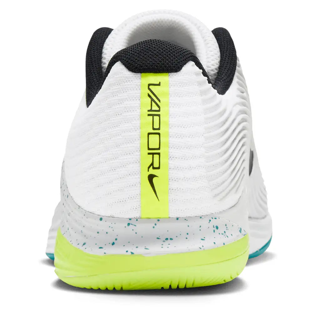 Men's Zoom Vapor 12 Shoes White and Volt