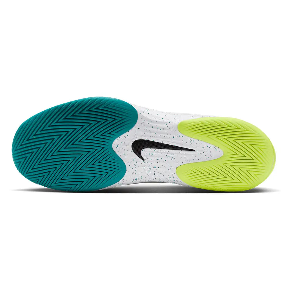 Men's Zoom Vapor 12 Shoes White and Volt