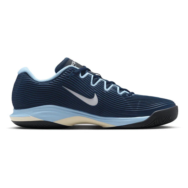 Men's Zoom Vapor 12 Court Shoes Midnight Navy and White