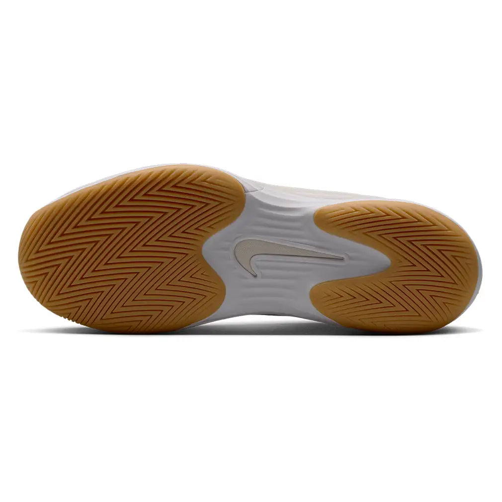 Women's Zoom Vapor 12 Shoes White and Lt Orewood Brown