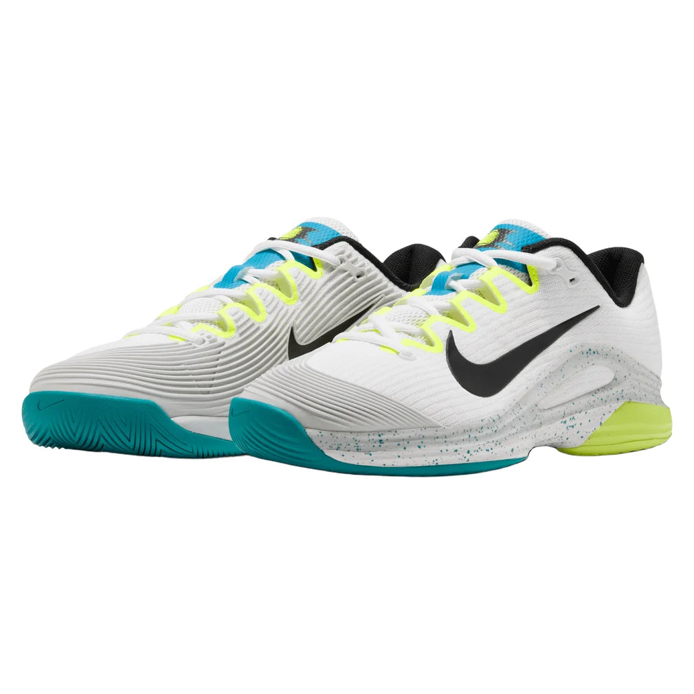 Women's Zoom Vapor 12 Shoes White and Volt, Nike, Pickleball Express, FV5554-125H26-10