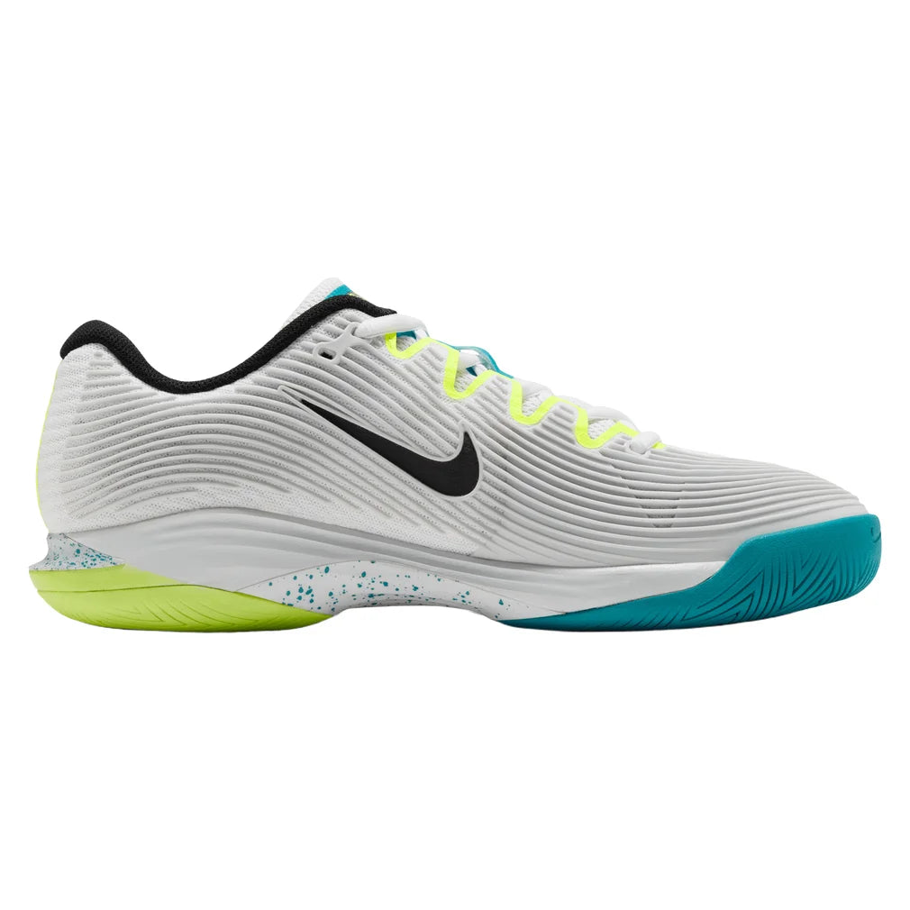 Women's Zoom Vapor 12 Shoes White and Volt, Nike, Pickleball Express, FV5554-125H26-4