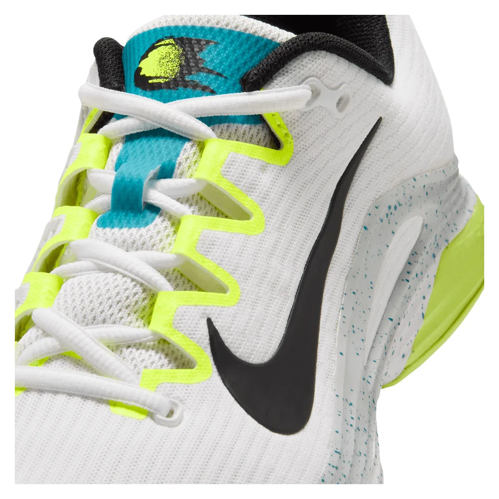 Women's Zoom Vapor 12 Shoes White and Volt, Nike, Pickleball Express, FV5554-125H26-7