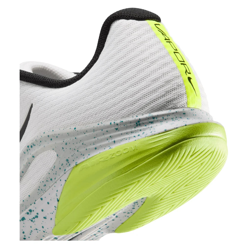 Women's Zoom Vapor 12 Shoes White and Volt, Nike, Pickleball Express, FV5554-125H26-8