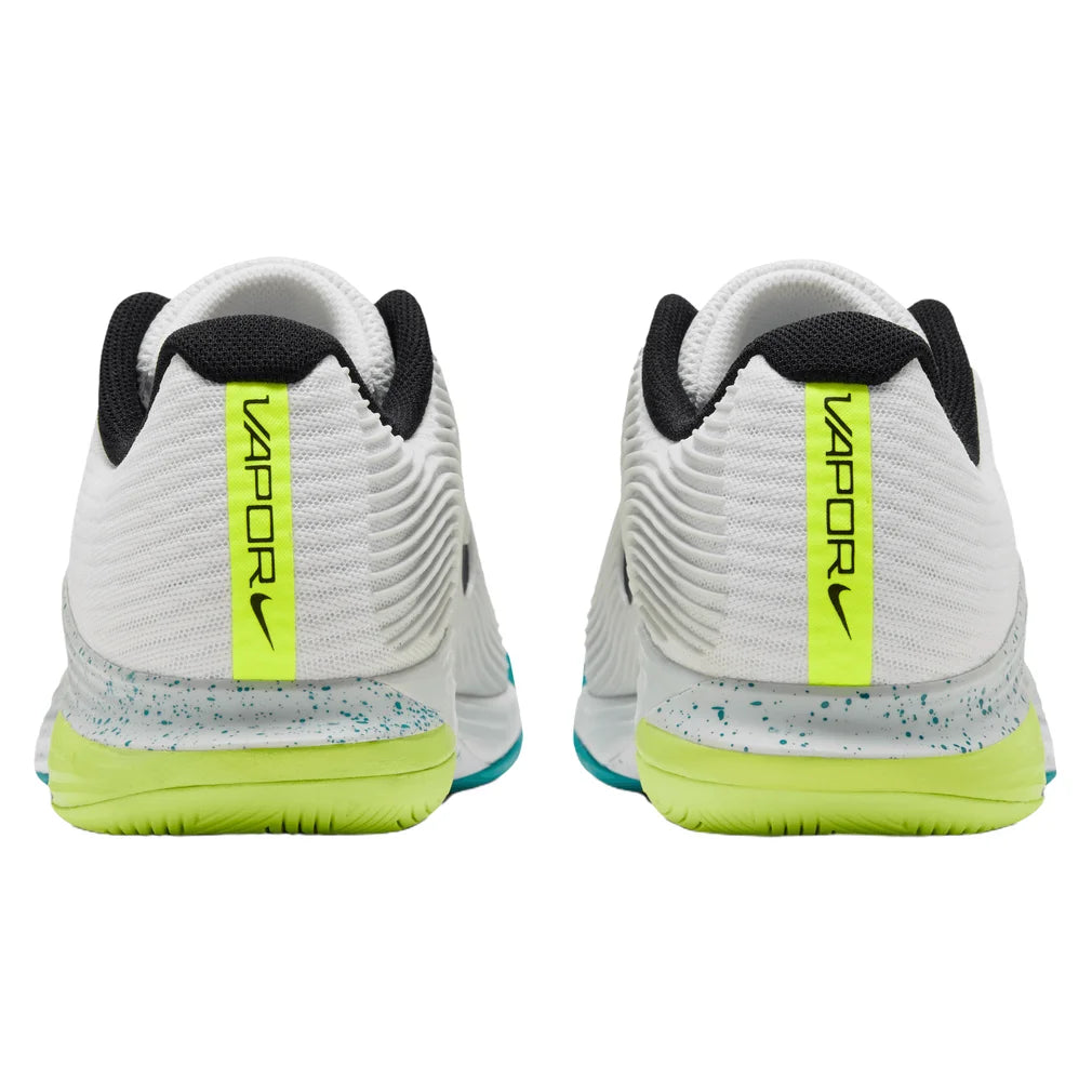 Women's Zoom Vapor 12 Shoes White and Volt, Nike, Pickleball Express, FV5554-125H26-9