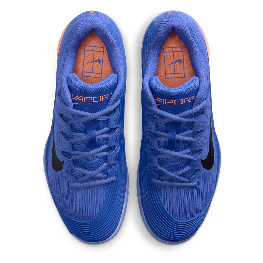 Women's Zoom Vapor 12 Shoes Sapphire and Black