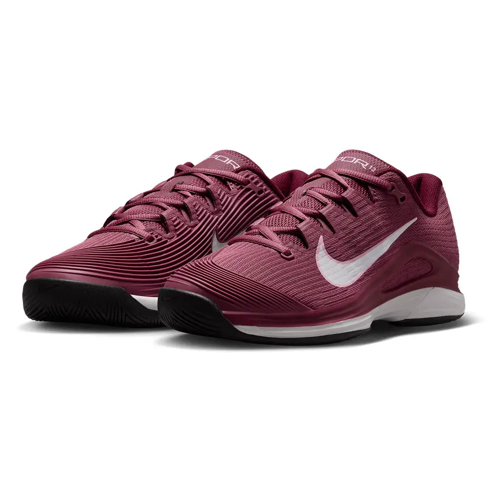 Women's Zoom Vapor 12 Shoes Pink Smoke and White