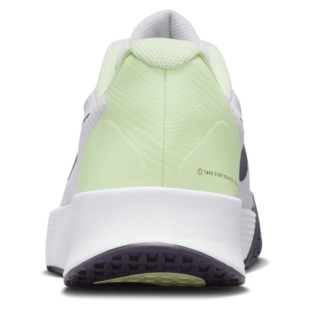Men's Vapor Lite 3 Shoes White and Dark Raisin