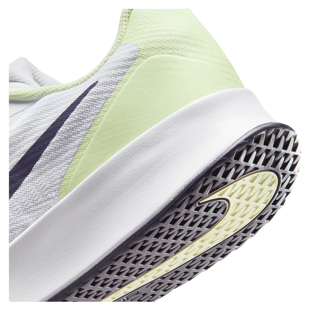 Men's Vapor Lite 3 Shoes White and Dark Raisin