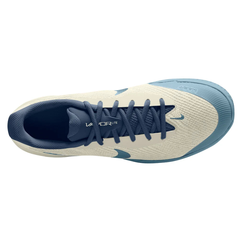 Men's Vapor Lite 3 Shoes Sail and Smokey Blue, Nike, Pickleball Express, FZ2155-121H26-8