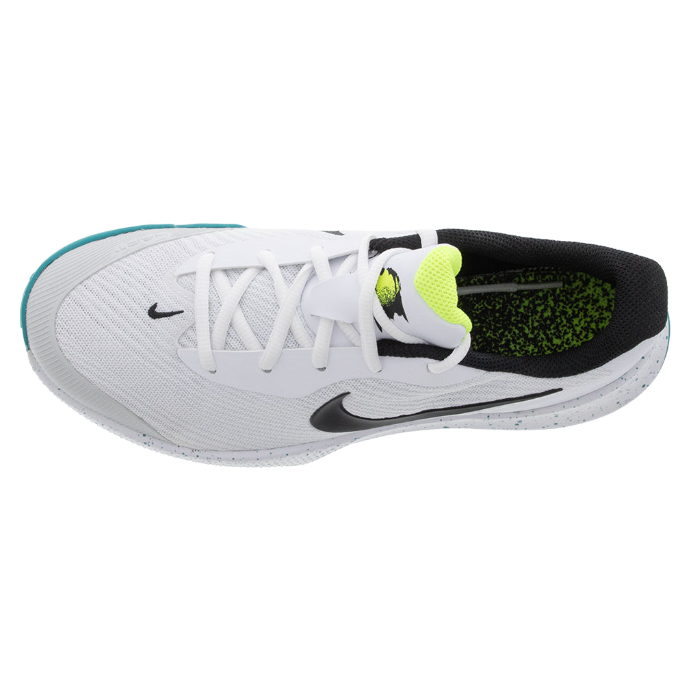 Men's Vapor Lite 3 Shoes White and Volt