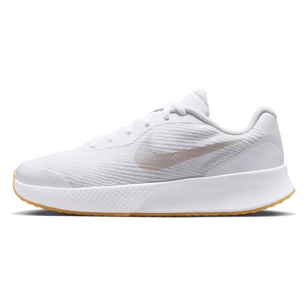 Women's Vapor Lite 3 Shoes White and Lt Orewood Brown