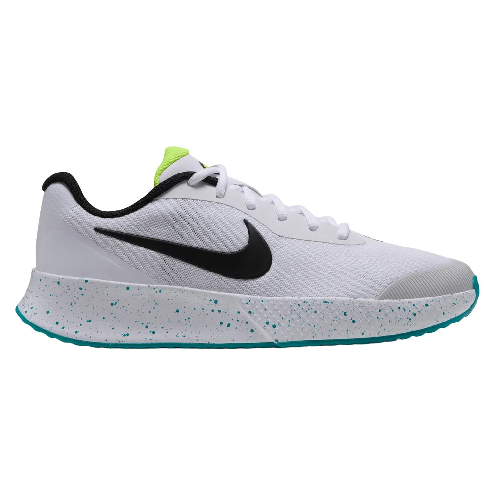 Women's Vapor Lite 3 Shoes White and Volt, Nike, Pickleball Express, FZ2156-125H26-6