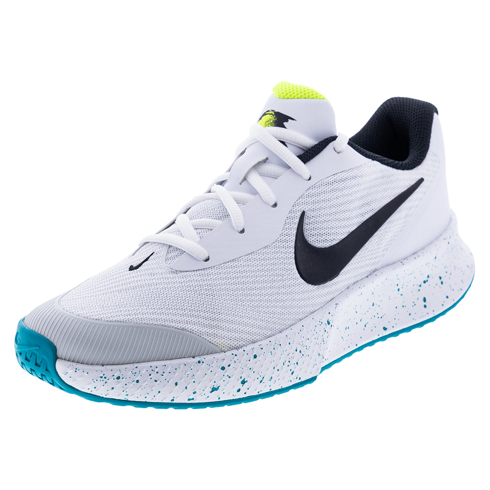 Women's Vapor Lite 3 Shoes White and Volt