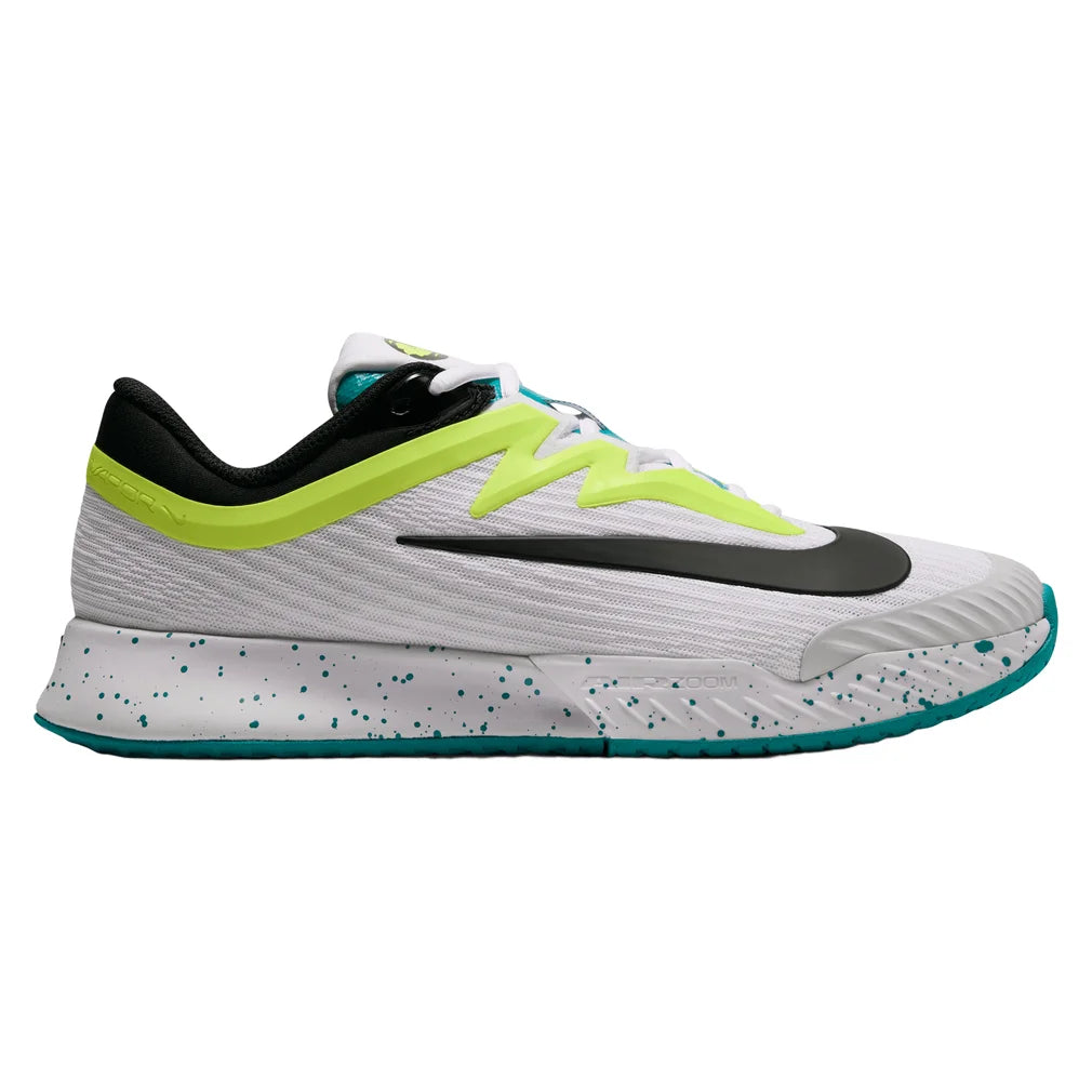 Women's Zoom Vapor Pro 3 Shoes White and Volt, Nike, Pickleball Express, FZ2158-125H26-10
