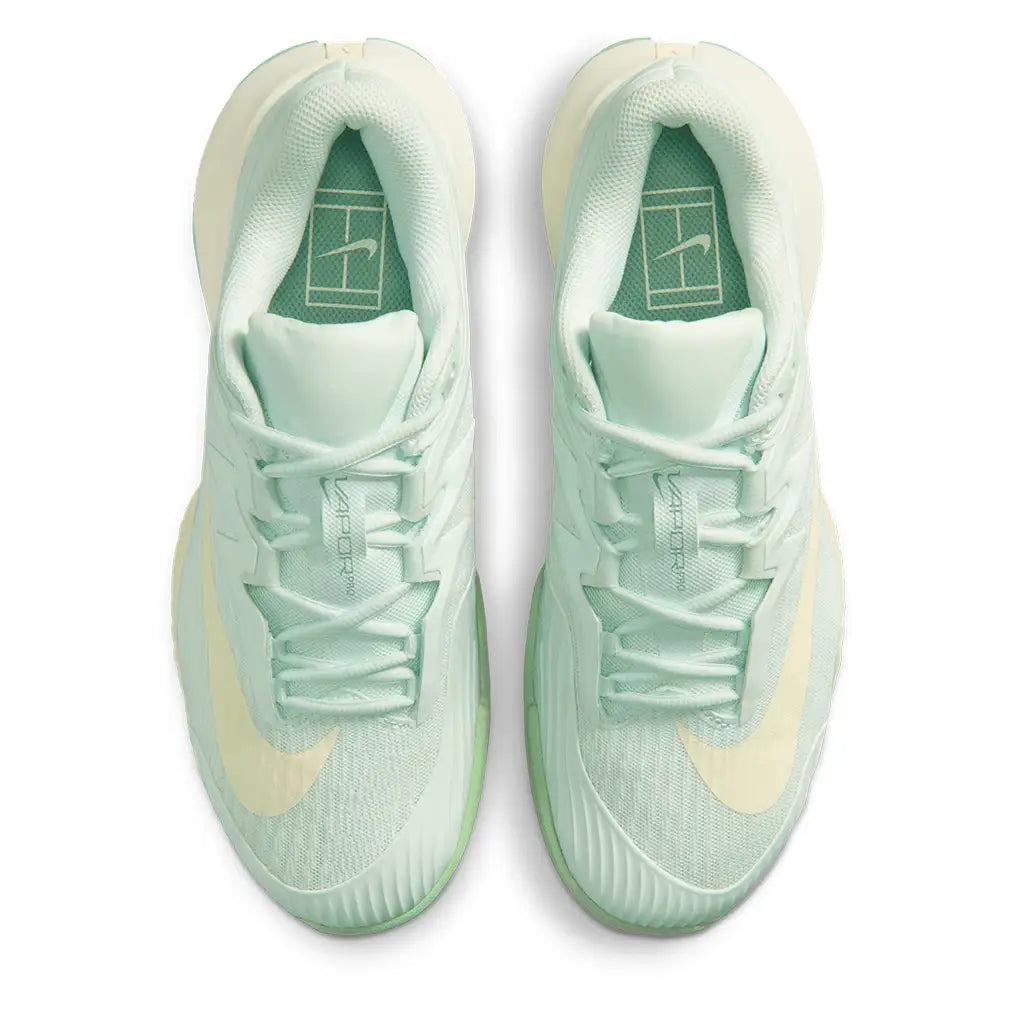 Women's Zoom Vapor Pro 3 Court Shoes Barely Green and Coconut Milk