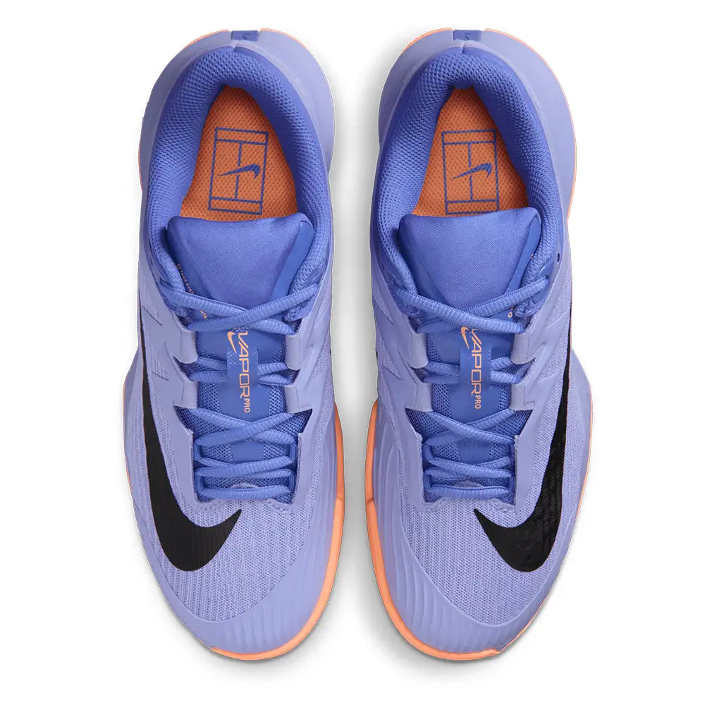 Women's Zoom Vapor Pro 3 Court Shoes Light Thistle and Black
