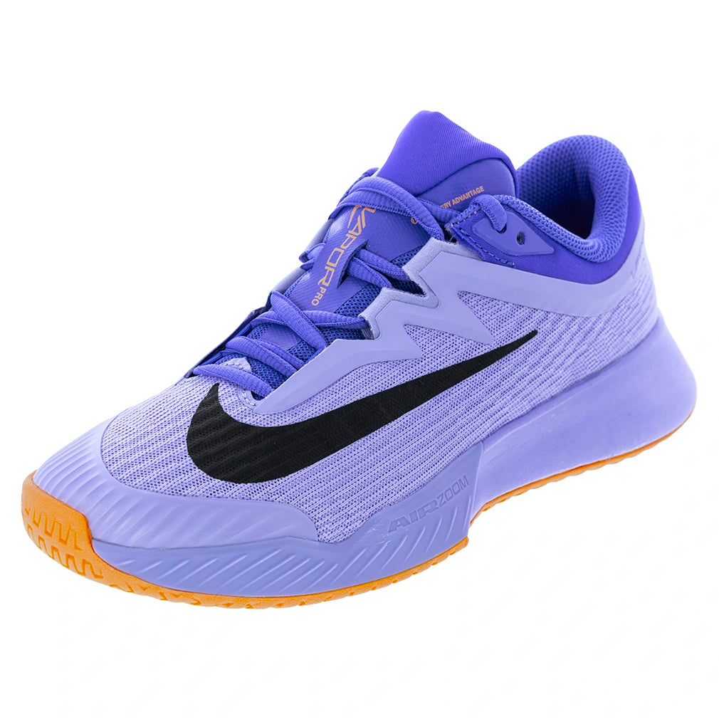 Women's Zoom Vapor Pro 3 Court Shoes Light Thistle and Black