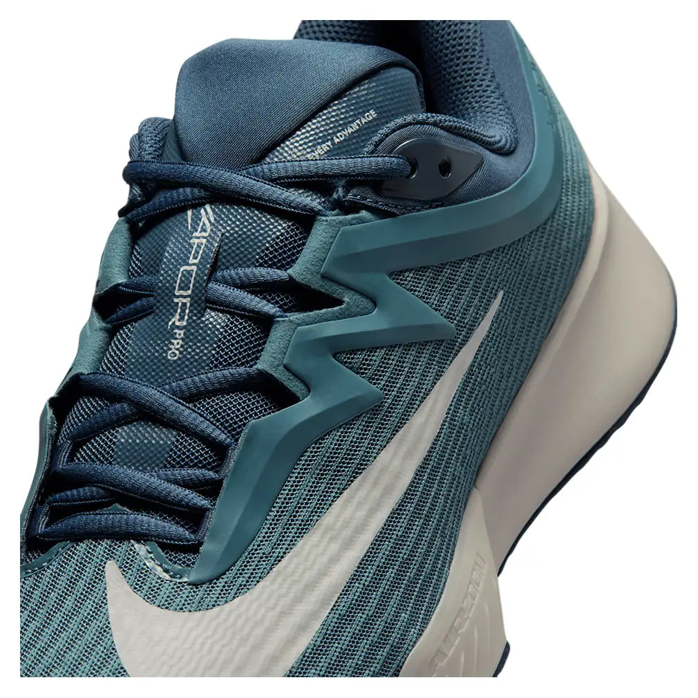 Men's Zoom Vapor Pro 3 Shoes Smokey Blue and White