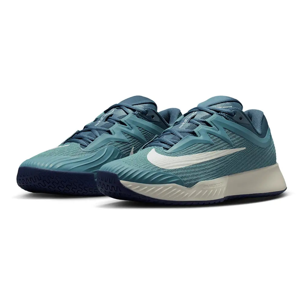 Men's Zoom Vapor Pro 3 Shoes Smokey Blue and White
