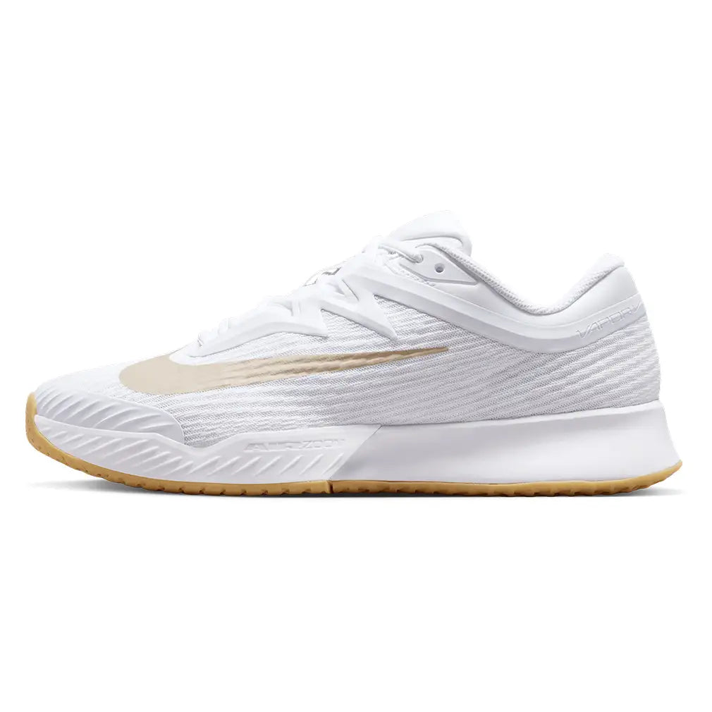 Men's Zoom Vapor Pro 3 Shoes White and Lt Orewood Brown