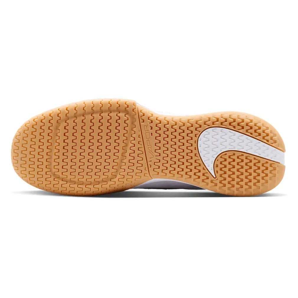 Men's Zoom Vapor Pro 3 Shoes White and Lt Orewood Brown