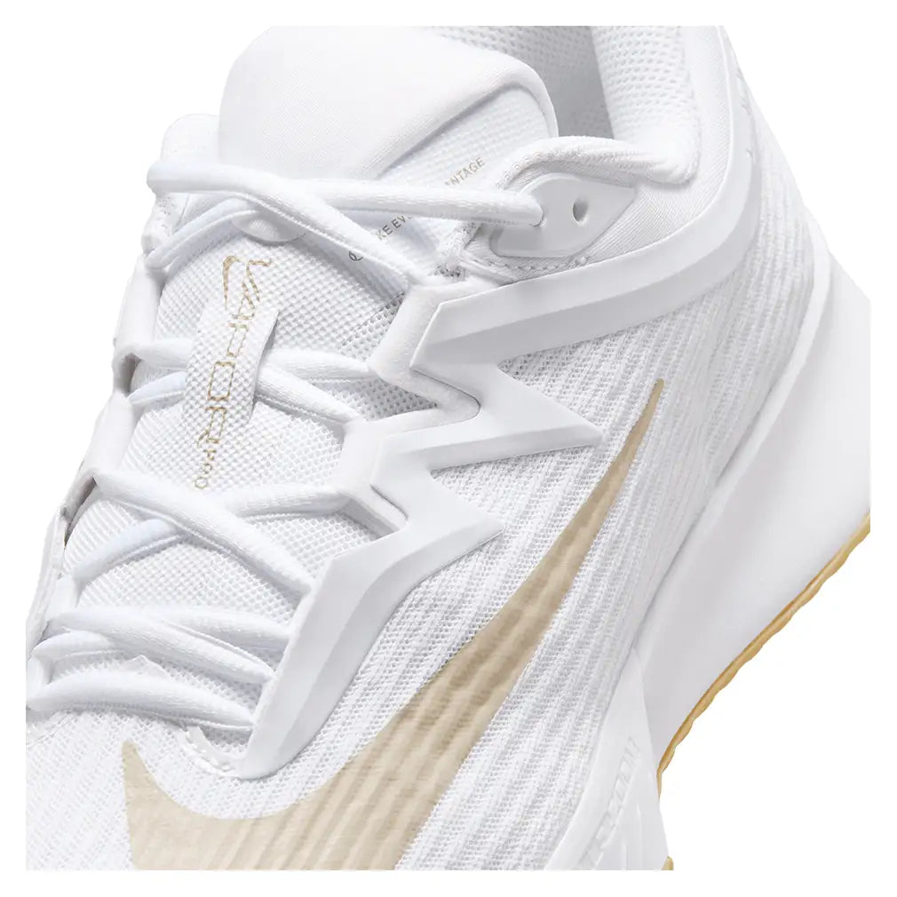 Men's Zoom Vapor Pro 3 Shoes White and Lt Orewood Brown
