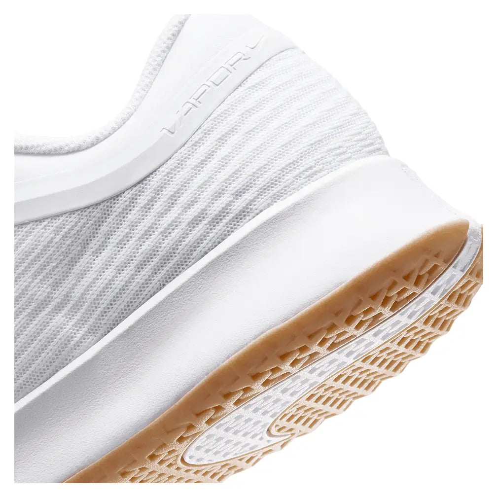Men's Zoom Vapor Pro 3 Shoes White and Lt Orewood Brown