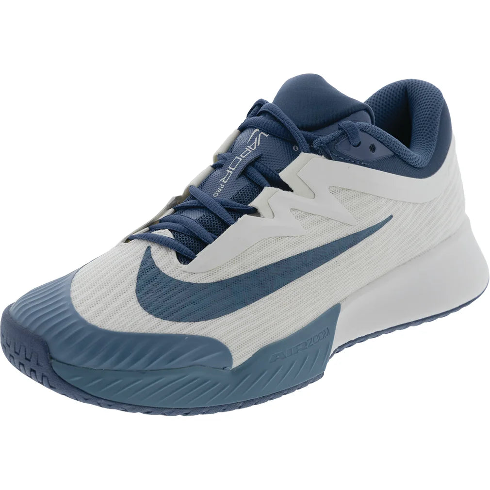 Men's Zoom Vapor Pro 3 Shoes Sail and Smokey Blue, Nike, Sail/Smokey Blue, Pickleball Express, FZ2161-121H26-SAIL-SMOKEY-BLUE-1