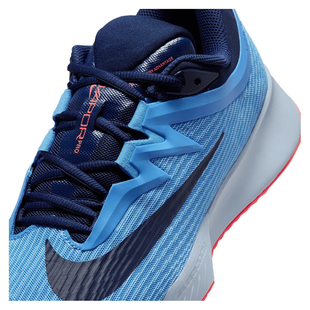 Men's Zoom Vapor Pro 3 Shoes University Blue and Midnight Navy