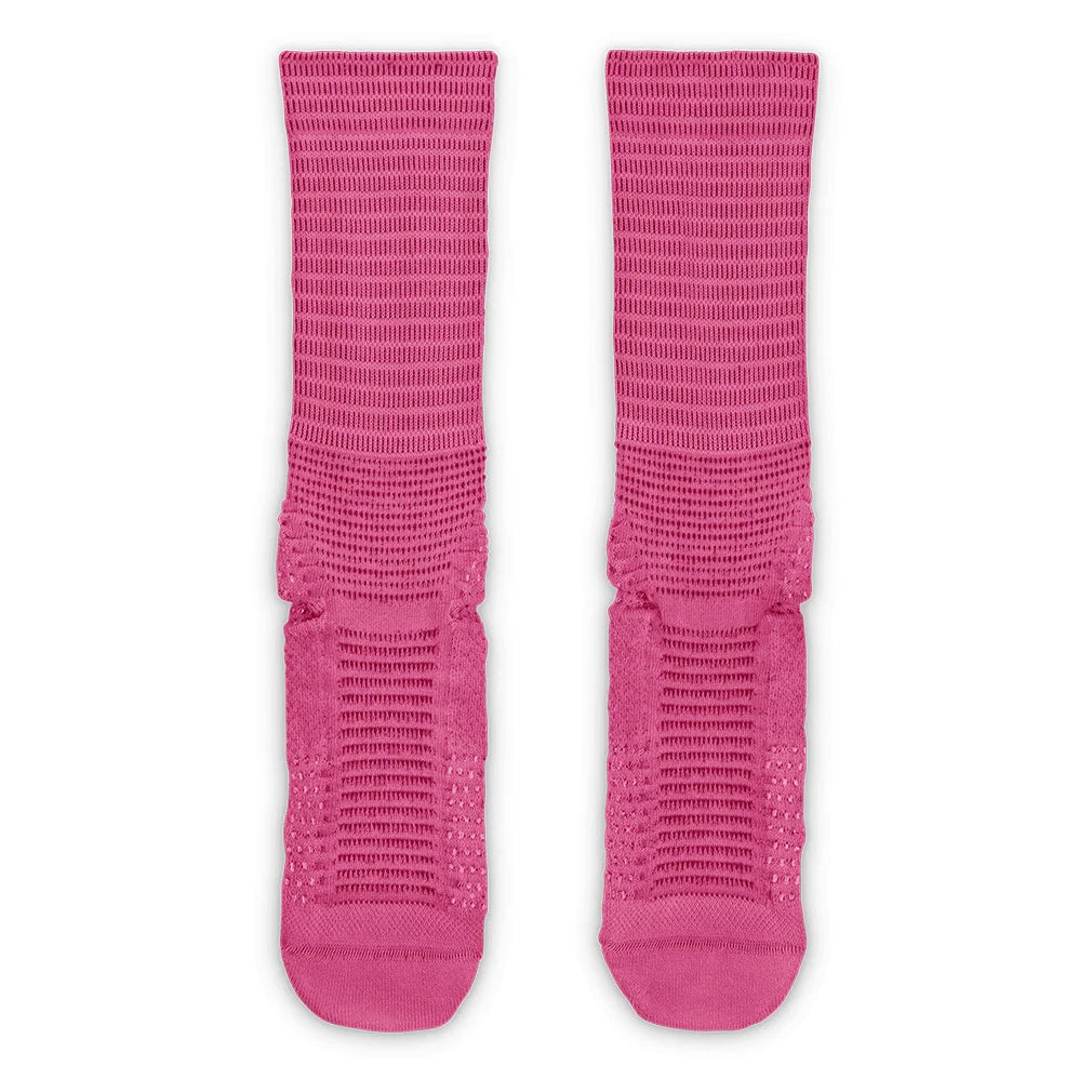 Unisex Unicorn Dri-FIT ADV Cushioned Crew Socks (1 Pair) Desert Pink and Pink Rise