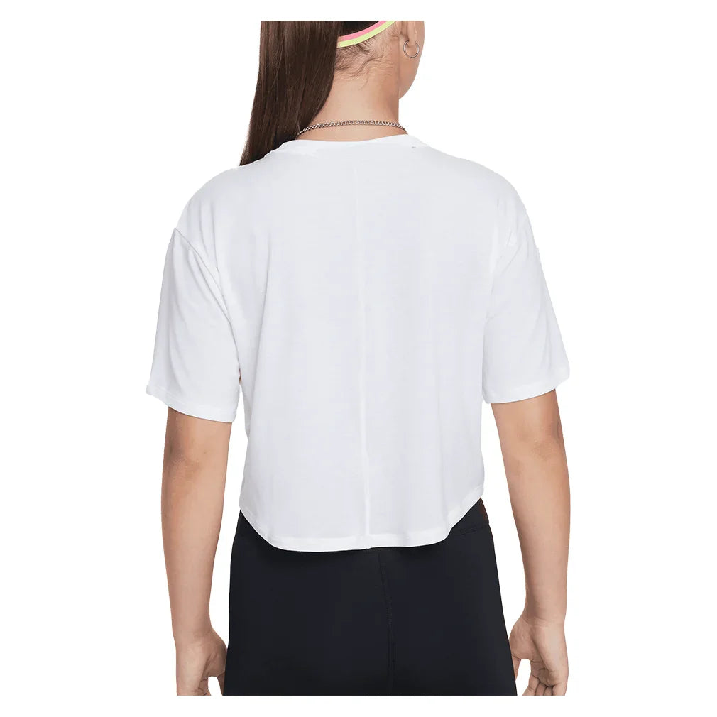 Girls' One Relaxed Dri-FIT Short-Sleeve Top