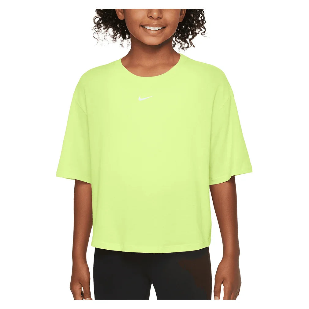 Girls' One Relaxed Dri-FIT Short-Sleeve Top