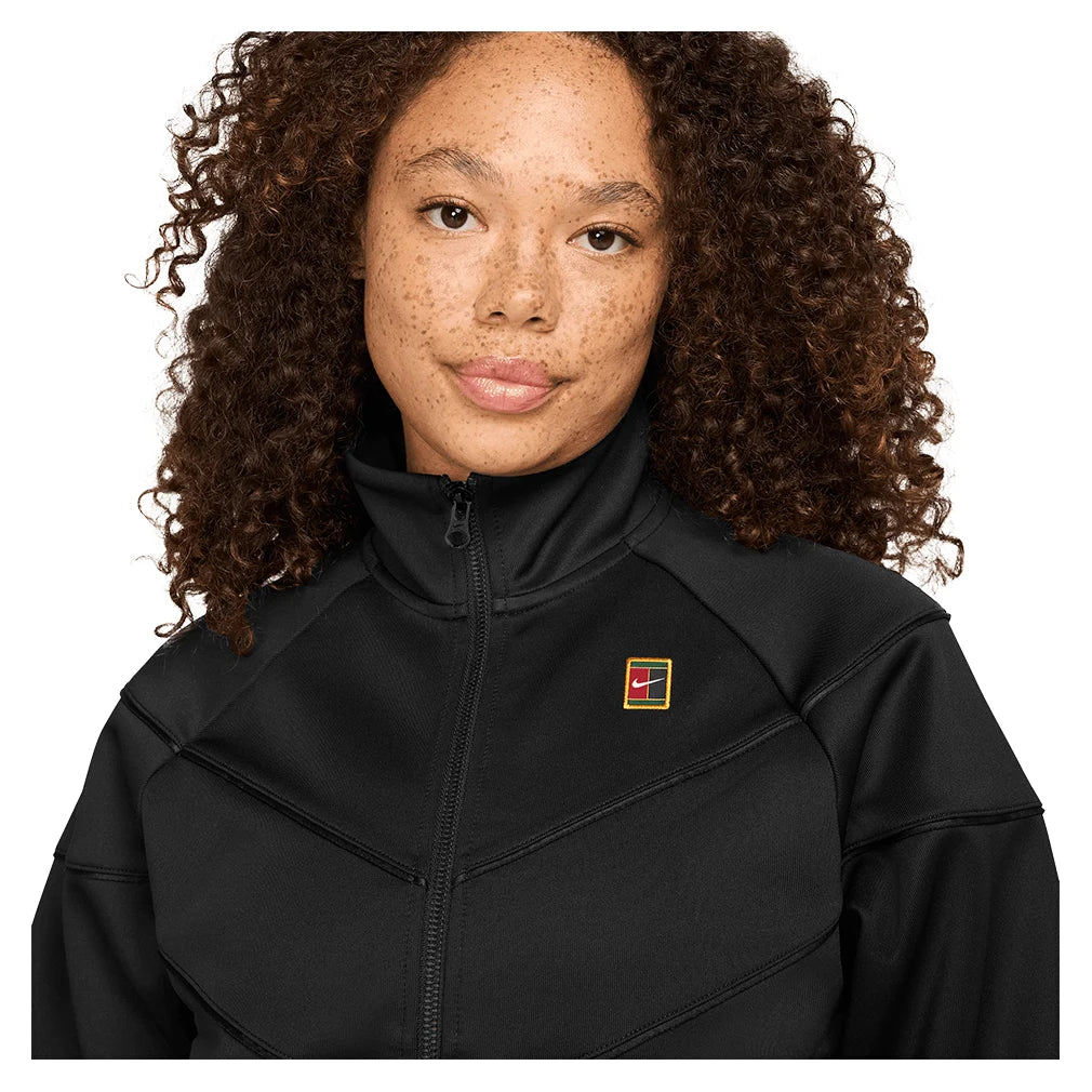 Women's Court Dri-FIT Heritage Windrunner Poly Knit Jacket Black