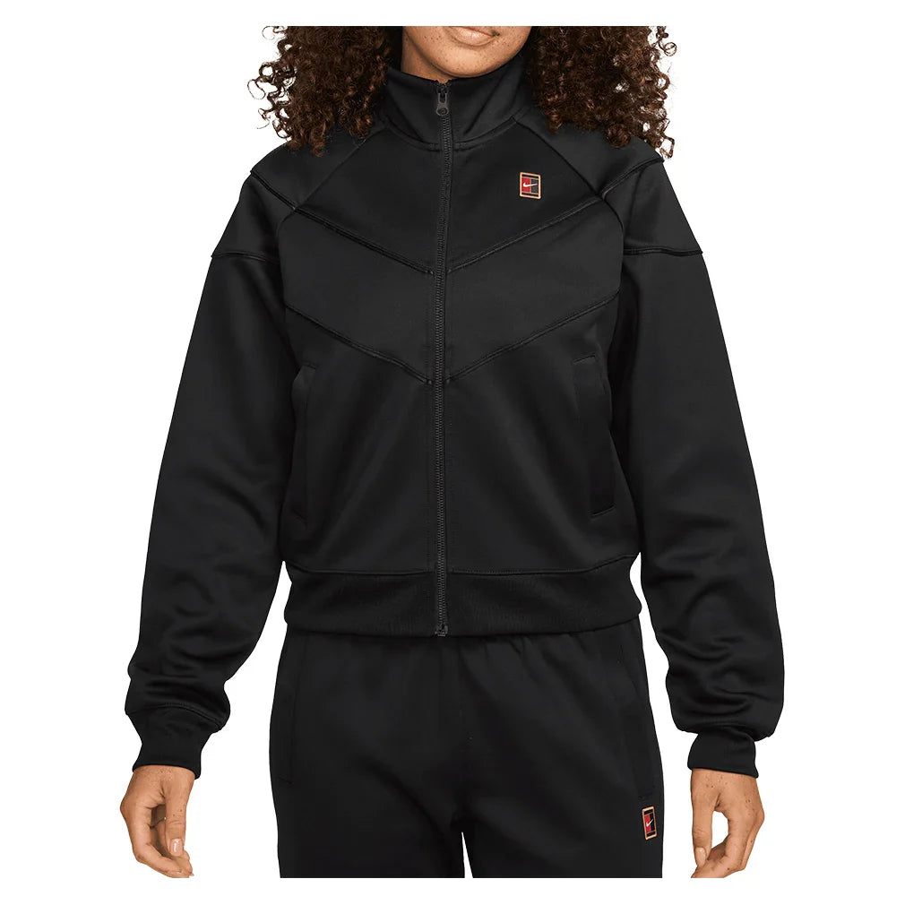 Women's Court Dri-FIT Heritage Windrunner Poly Knit Jacket Black