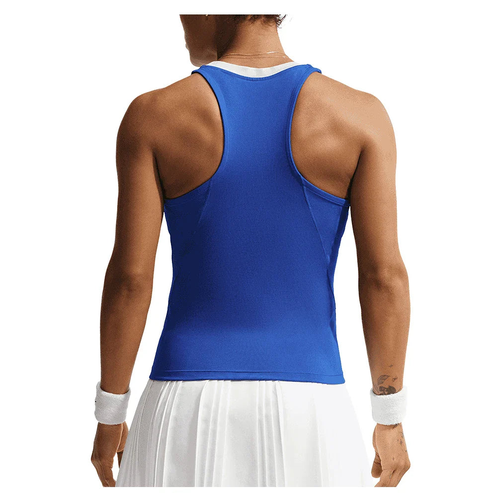 Women's Court Dri-FIT Advantage Tank Old Royal and White