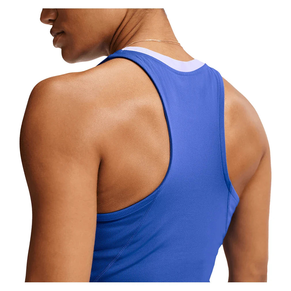 Women's Court Dri-FIT Advantage Tank Old Royal and White