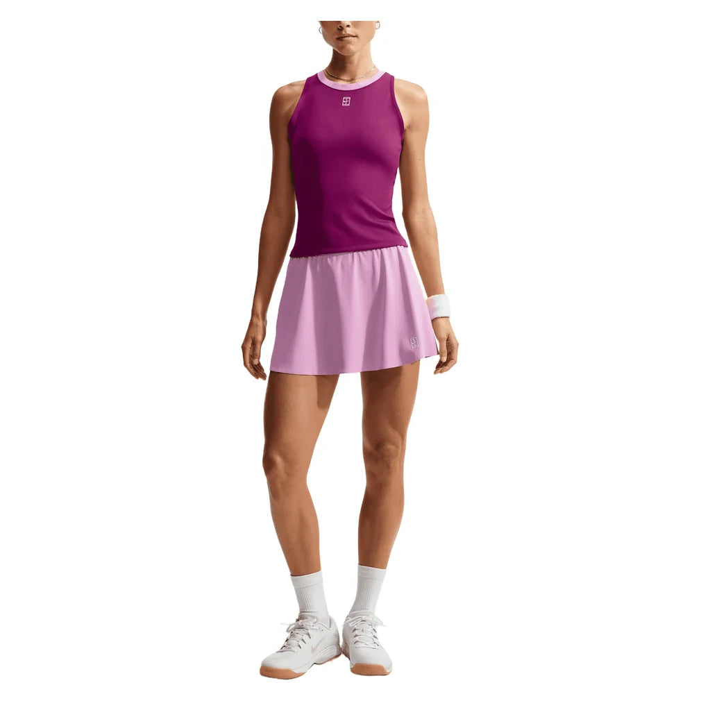 Women's Court Dri-FIT Advantage Ace 13 Inch Skort Orchid and White, Nike, Pickleball Express, FZ6729-566H26-2