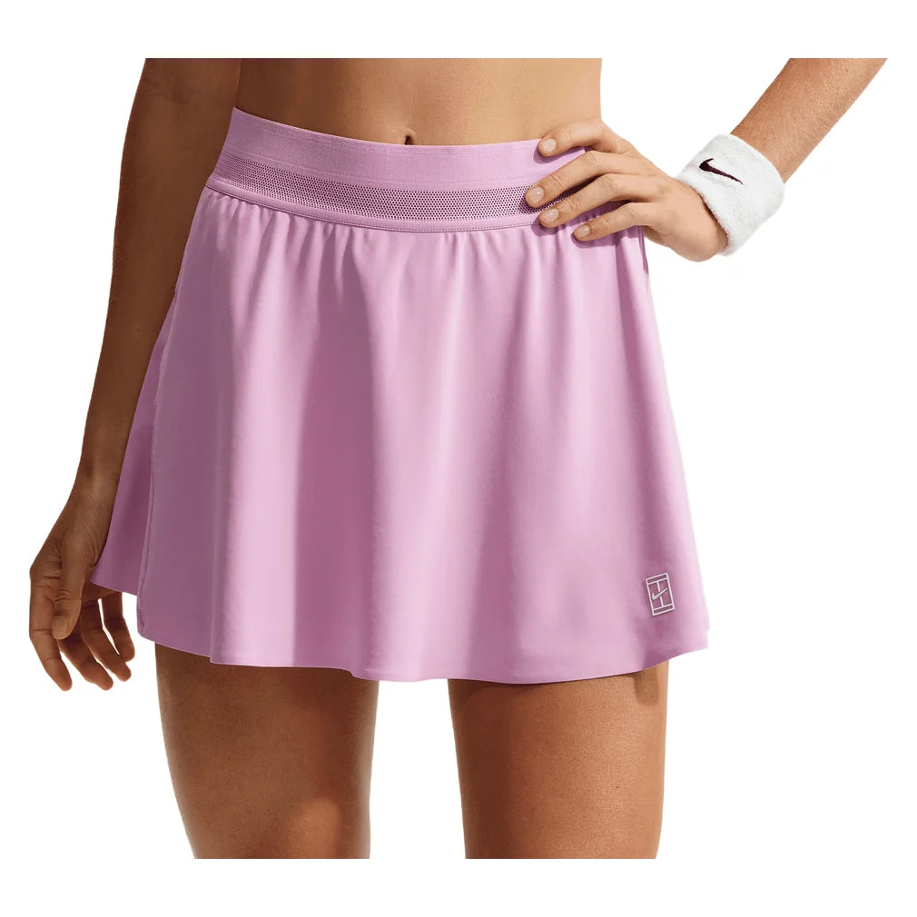 Women's Court Dri-FIT Advantage Ace 13 Inch Skort Orchid and White, Nike, Orchid/White, Pickleball Express, FZ6729-566H26-ORCHID-WHITE-1