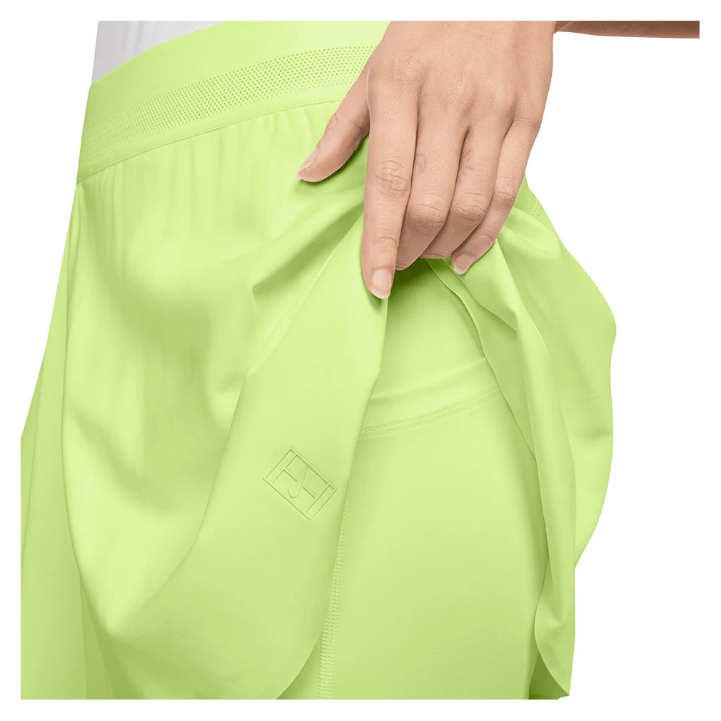 Women's Court Dri-FIT Advantage Ace 13 Inch Skort Lt Lemon Twist and Black