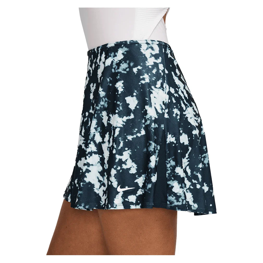 Women's Dri-FIT Victory Flouncy 15" Print Skort Armory Navy and White
