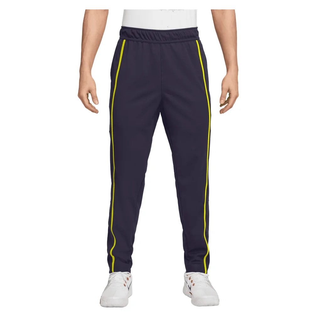 Men's Court Heritage Pant, Nike, 525 Purple Dynasty/Lemon Venom, Pickleball Express, FZ6928-H26-525-PURPLE-DYNASTY-LEMON-VENOM-1