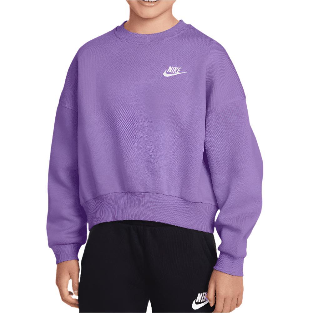 Girls' Sportswear Club Fleece Crew Neck Sweatshirt