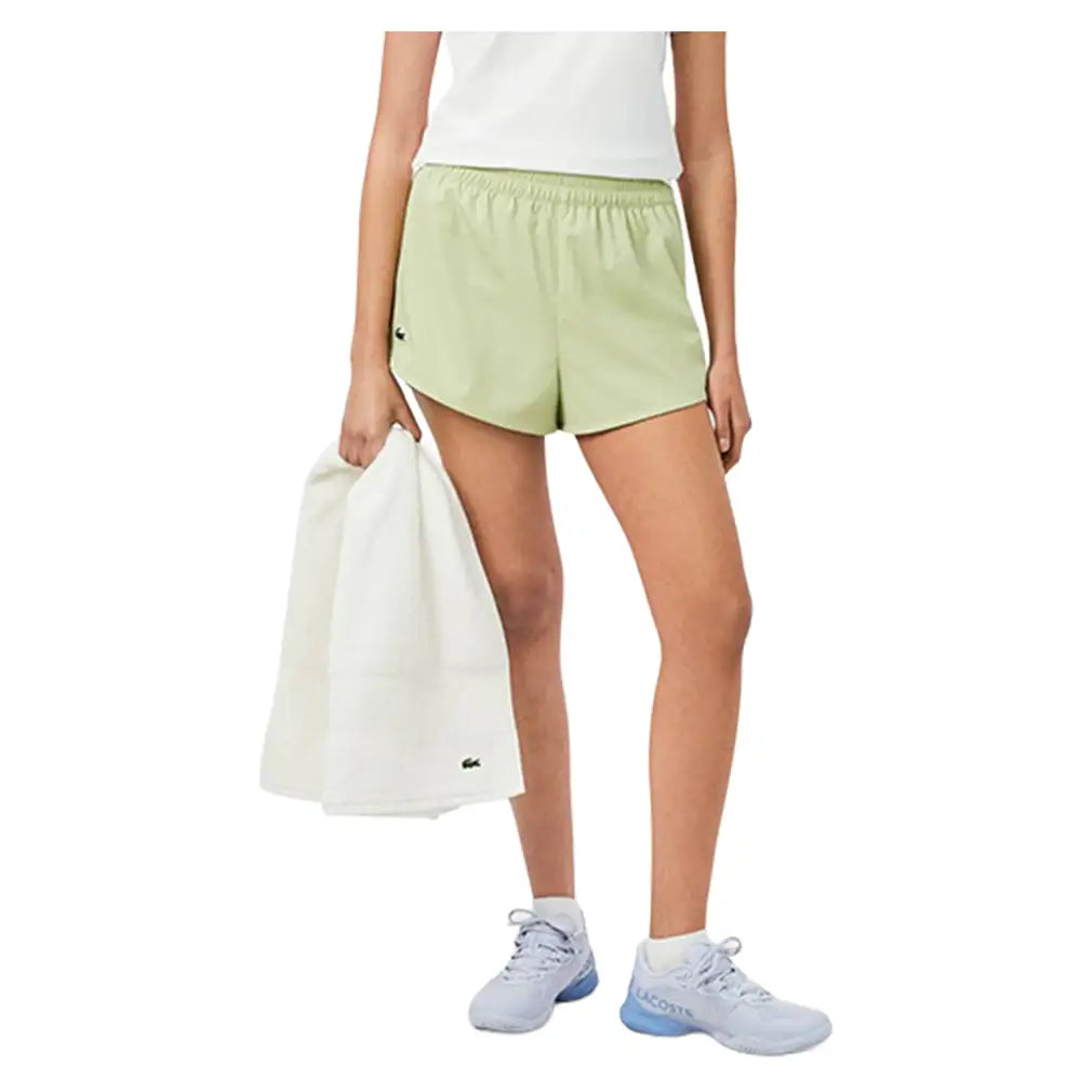 Women's Players Shorts Birch and Lamb's Lettuce