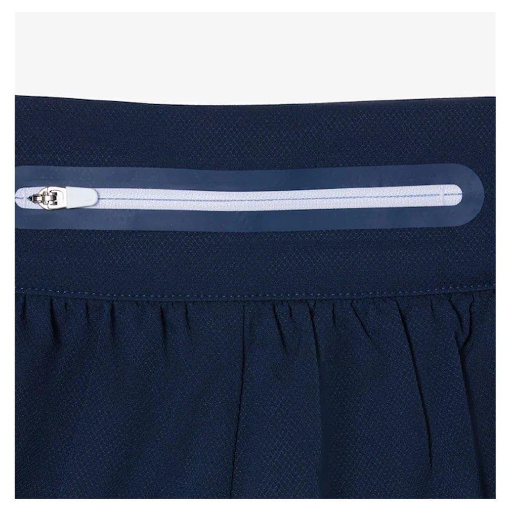 Women's Players Tennis Shorts Navy and Phoenix Blue-Apparel-Lacoste-GF9972-WB3-2-Tennis Express