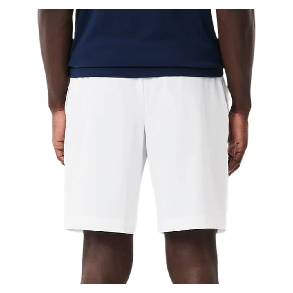 Men's Ultra-Dry Short White, Lacoste, Pickleball Express, GH7452-001B-2