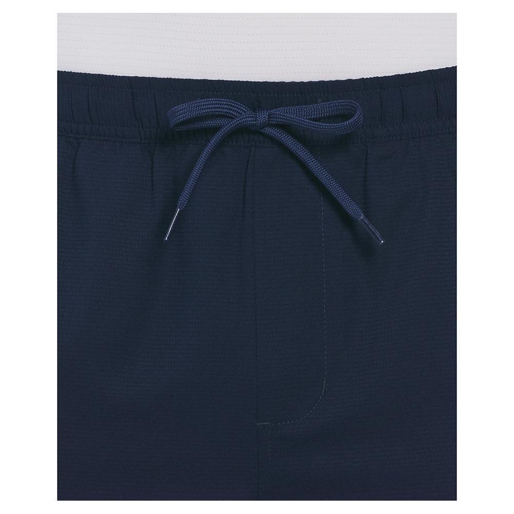 Men's Solid Athletic 9 Inch Short Peacoat