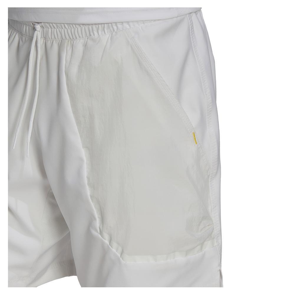 Men's London 7 Inch 2 in 1 Tennis Short White