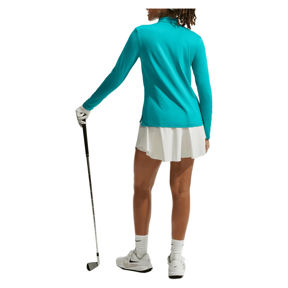 Women's Dri-FIT UV Victory 1/4-Zip Top Energy and White, Nike, Pickleball Express, HF6586-300H26-2